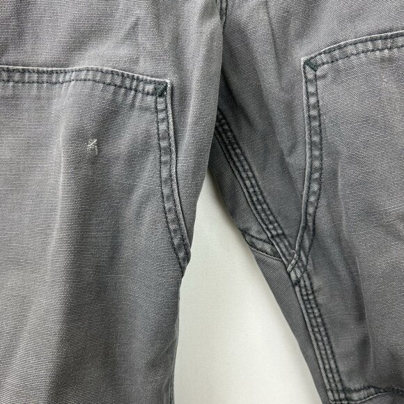 Carhartt Double Knee Men's Pants Relaxed Fit 31x34 Workwear 102802-029 Gray - Picture 16 of 16